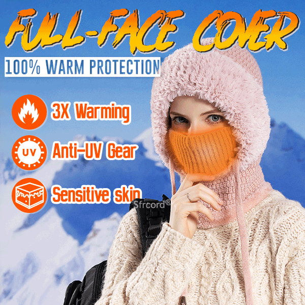 Sfrcord® 4-in-1 Full-Covering Winter Beanie Hat