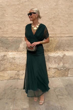 Susan | Elegant V-Neck Maxi Dress
