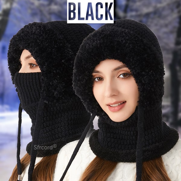 Sfrcord® 4-in-1 Full-Covering Winter Beanie Hat